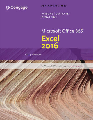 Cover image: New Perspectives Microsoft® Office 365 & Excel® 2016: Comprehensive 1st edition 9781305880405