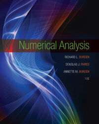 Cover image: Numerical Analysis 10th edition 9781305253667