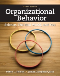 Cover image: Organizational Behavior: Science, The Real World, and You 8th edition 9781111825867