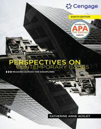 Cover image: Perspectives on Contemporary Issues with APA 7e Updates 8th edition 9781305969377