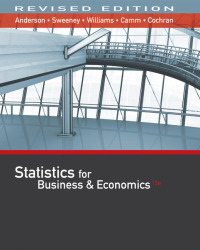Cover image: Statistics for Business & Economics, Revised 13th edition 9781337094160