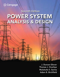 Cover image: Power System Analysis and Design 7th edition 9780357676189