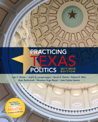 Cover image: Practicing Texas Politics, 2017-2018 Edition 17th edition 9781305952027