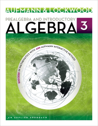 Cover image: Prealgebra and Introductory Algebra: An Applied Approach 3rd edition 9781133365426