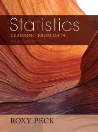 Cover image: Preliminary Edition of Statistics: Learning from Data 1st edition 9781285049366
