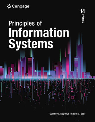 Cover image: Principles of Information Systems 14th edition 9780357112410