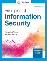 Cover image: Principles of Information Security 7th edition 9780357506431