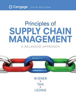 Cover image: Principles of Supply Chain Management: A Balanced Approach 5th edition 9781337406499