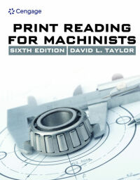 Cover image: Print Reading for Machinists 6th edition 9781285419619