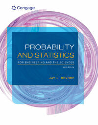 Cover image: Probability and Statistics for Engineering and the Sciences 9th edition 9781305251809