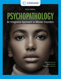 Omslagafbeelding: Psychopathology: An Integrative Approach to Mental Disorders 9th edition 9780357657843