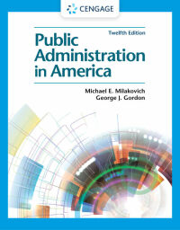 Omslagafbeelding: Public Administration in America 12th edition 9780357660065