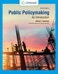 Cover image: Public Policymaking 9th edition 9780357659977