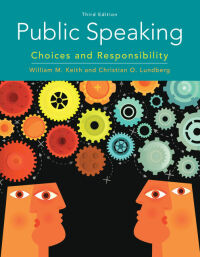 Omslagafbeelding: Public Speaking: Choices and Responsibility 3rd edition 9780357039083