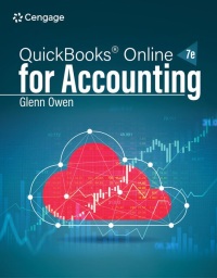 Cover image: Using QuickBooks for Online for Accounting 2024 7th edition 9780357901182