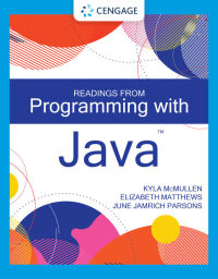 Cover image: Readings from Programming with Java 1st edition 9780357637906