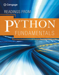 Titelbild: Readings from Python Fundamentals 1st edition 9780357636442