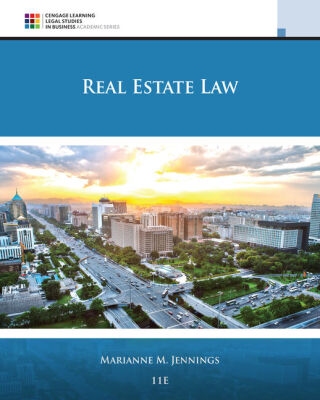Cover image: Real Estate Law 11th edition 9781305579910