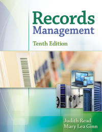 Cover image: Records Management 10th edition 9781305119161