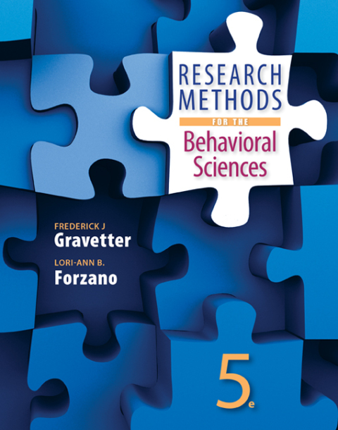 Research Methods for the Behavioral Sciences, 5th Edition - FULL INSTANT DOWNLOAD | PDF DOCX EPUB