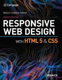 Cover image: Responsive Web Design with HTML 5 & CSS 9th edition 9780357423837
