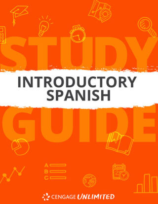 Cover image: Study Guide for Introductory Spanish 1st edition 9780357239803