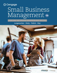 Cover image: Small Business Management: Launching & Growing Entrepreneurial Ventures 19th edition 9780357039410