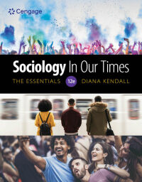 Cover image: Sociology in Our Times: The Essentials 12th edition 9780357368633