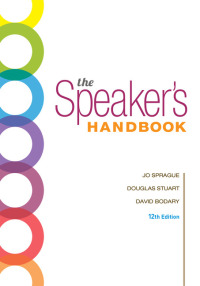 Cover image: The Speaker's Handbook 12th edition 9781337558617