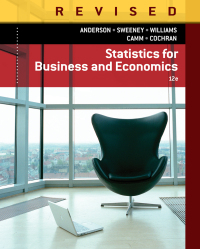 Cover image: Statistics for Business & Economics, Revised 12th edition 9781285846323