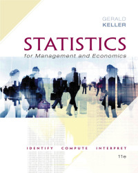Cover image: Statistics for Management and Economics 11th edition 9781337093453