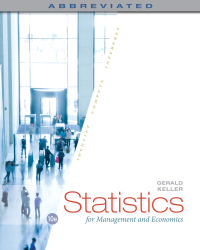 Cover image: Statistics for Management and Economics 10th edition 9781285869643