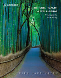 Cover image: Stress, Health and Well-Being: Thriving in the 21st Century 1st edition 9781111831615