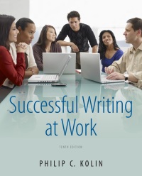 Cover image: Successful Writing at Work 10th edition 9781111834791