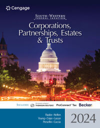 Cover image: South-Western Federal Taxation 2024: Corporations, Partnerships, Estates and Trusts 47th edition 9780357900673