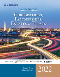 Cover image: South-Western Federal Taxation 2022: Corporations, Partnerships, Estates and Trusts 45th edition 9780357519240