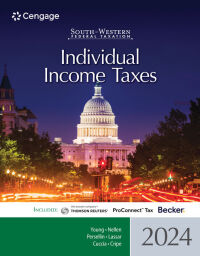 Cover image: South-Western Federal Taxation 2024: Individual Income Taxes 47th edition 9780357900550