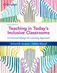 Cover image: Teaching in Today's Inclusive Classrooms: A Universal Design for Learning Approach 3rd edition 9781305500990