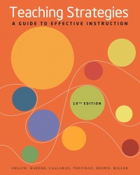Cover image: Teaching Strategies: A Guide to Effective Instruction 10th edition 9781111832636