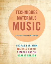 Cover image: Techniques and Materials of Music: From the Common Practice Period Through the Twentieth Century 7th edition 9781285854441