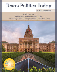 Cover image: Texas Politics Today 2017-2018 Edition 18th edition 9781305952188