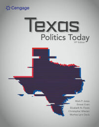 Cover image: Texas Politics Today 19th edition 9780357506721