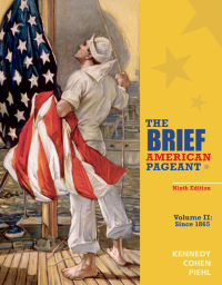 Omslagafbeelding: The Brief American Pageant: A History of the Republic, Volume II: Since 1865 9th edition 9781285193311
