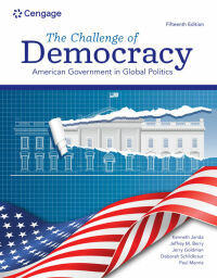 Cover image: The Challenge of Democracy: American Government in Global Politics 15th edition 9780357459379