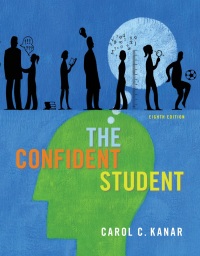 Cover image: The Confident Student 8th edition 9781133316473