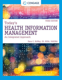 Cover image: Today's Health Information Management: An Integrated Approach 3rd edition 9780357510087