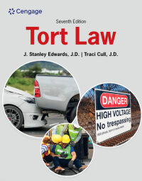 Cover image: Tort Law 7th edition 9780357454800