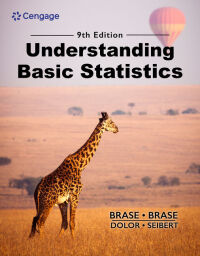 Cover image: Understanding Basic Statistics 9th edition 9780357757352