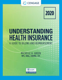 Cover image: Understanding Health Insurance: A Guide to Billing and Reimbursement - 2020 15th edition 9780357378649