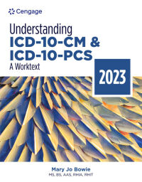 Cover image: Understanding ICD-10-CM and ICD-10-PCS: A Worktext, 2023 Edition 8th edition 9780357764190